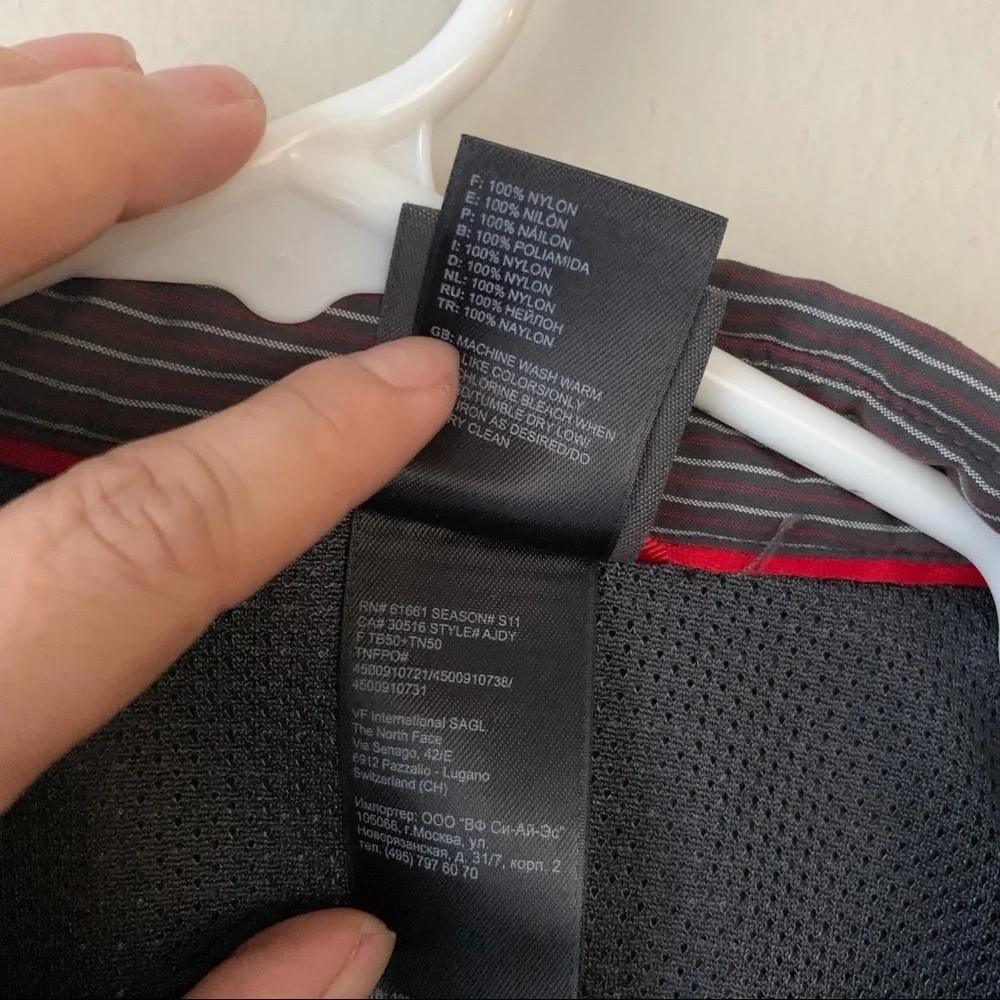 The North Face button down shirt